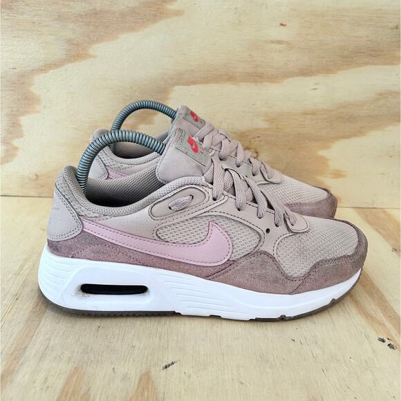 Nike -Air Max FC Fossil Stone - Trainer Shoes - Pink - Women's - 8  - CW4554-201 - Picture 1 of 9